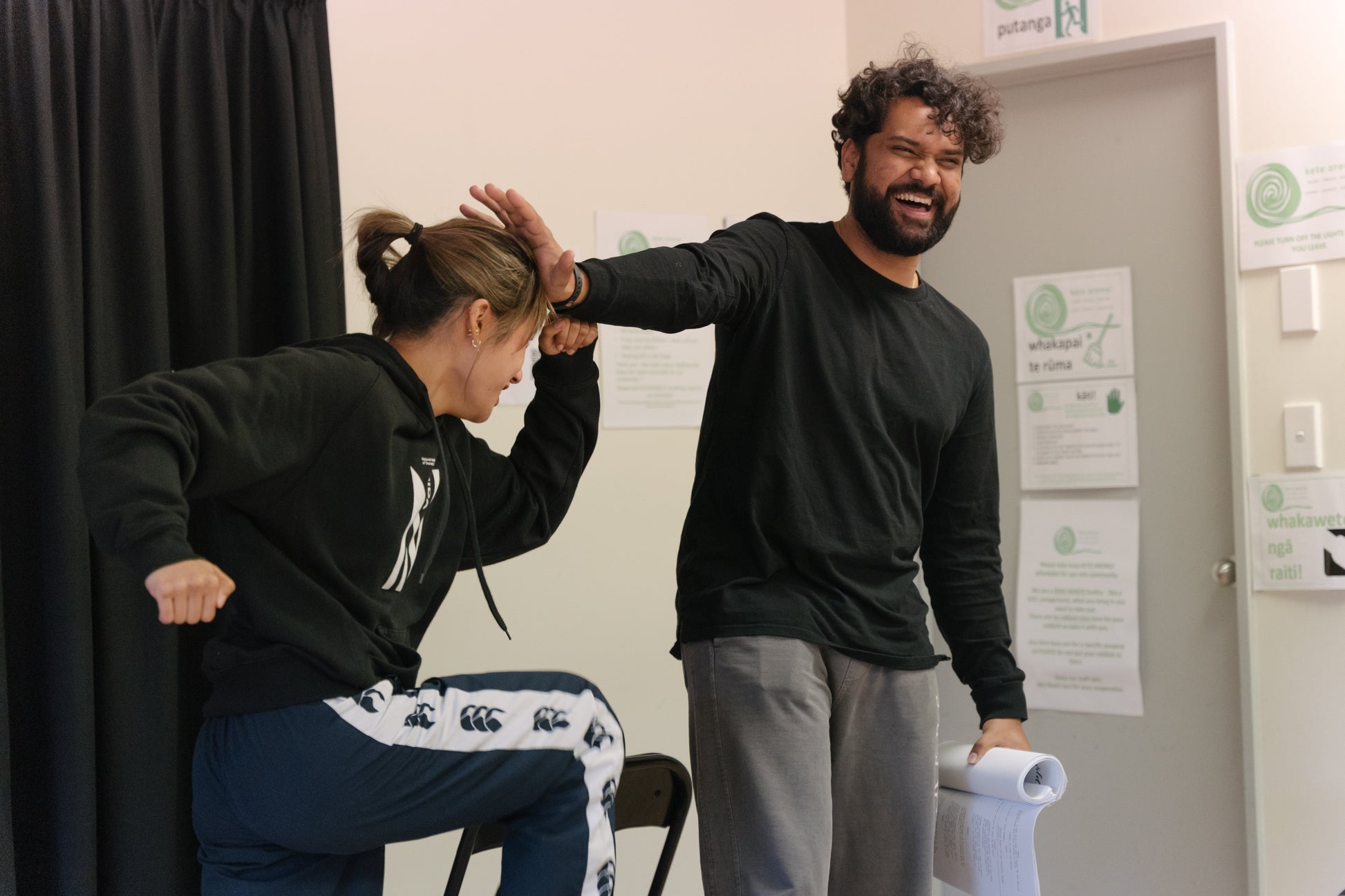 The road to The Best Cafe in the World